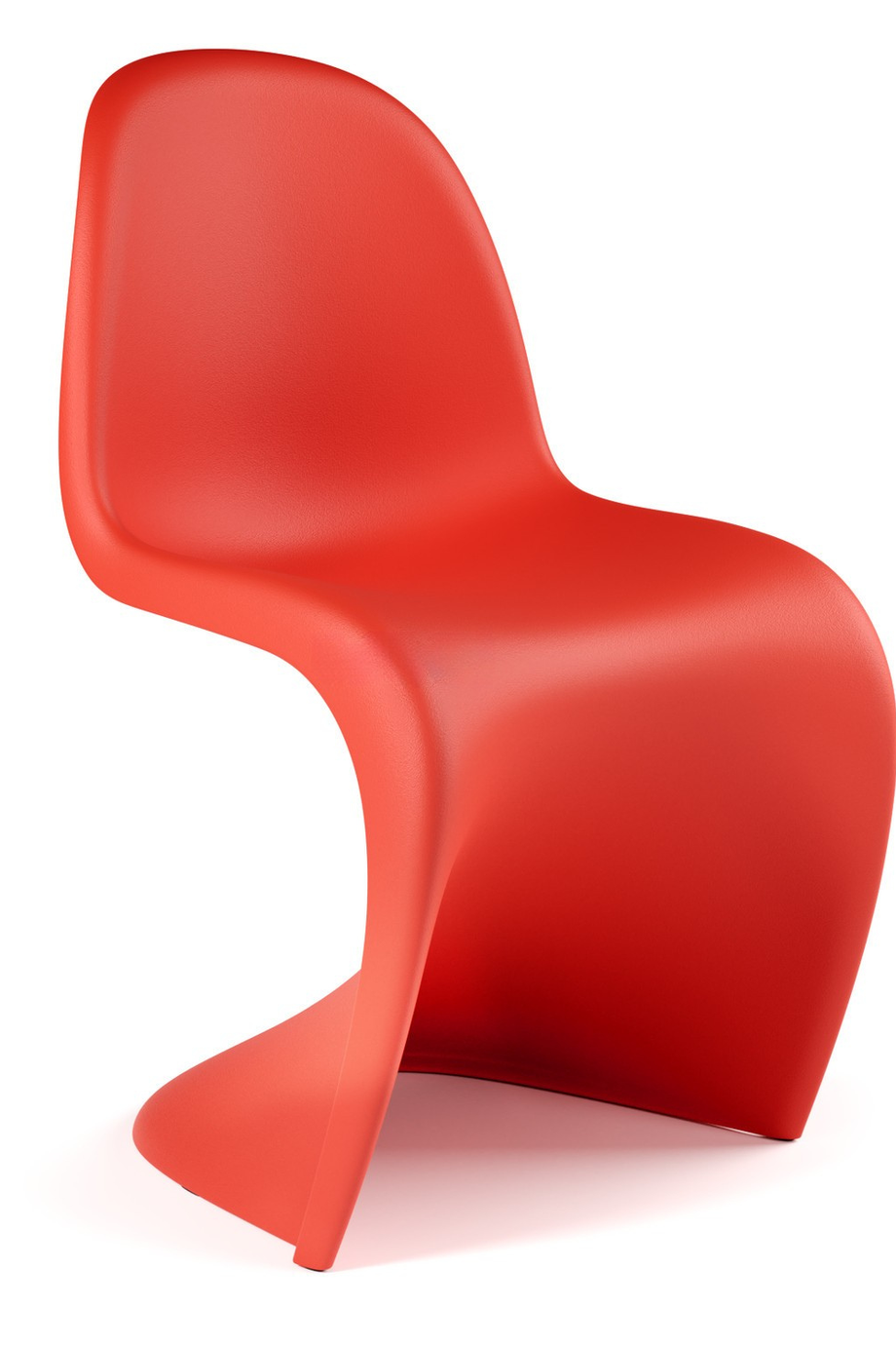 Panton Sandalye, Verner Panton Tasarımı, Modern Tek Parça Plastik Sandalye