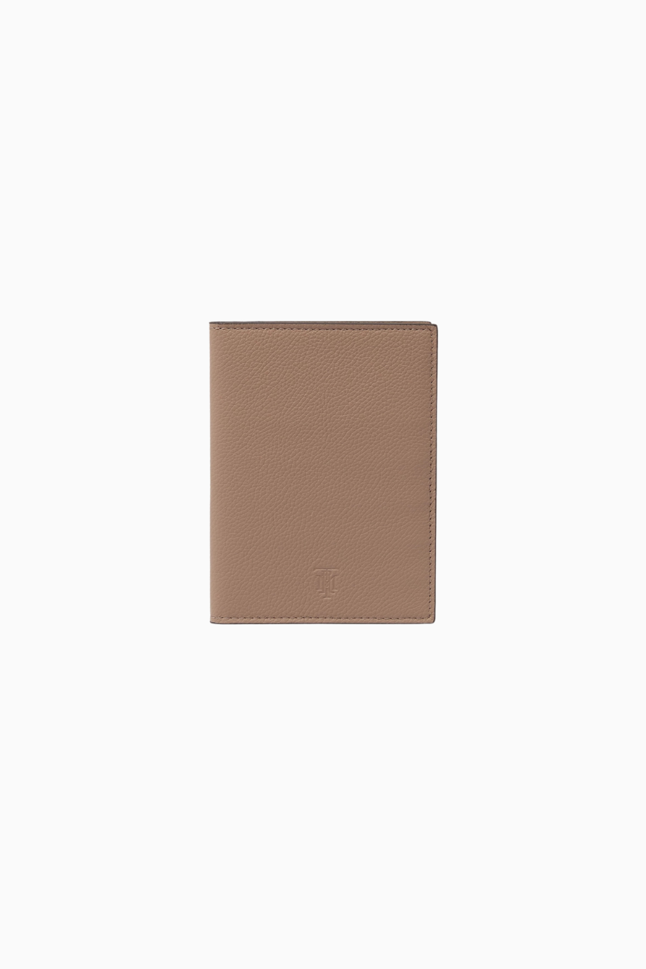 Grain Leather Passport Cover Lüks Deri Pasaport Kılıfı, Kart Gözlü