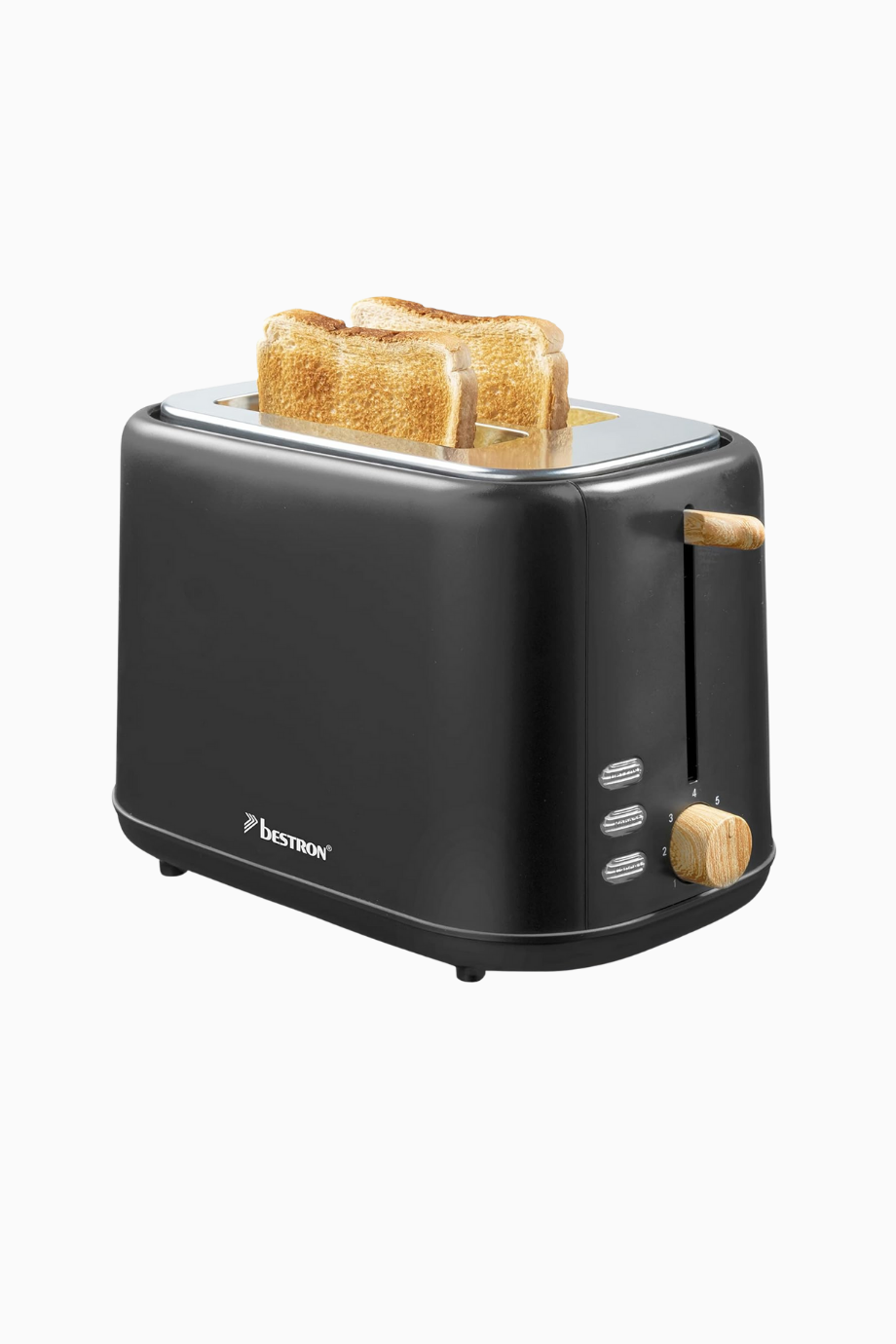 Black-Wood 800W İkili Lüks Ekmek Kızartma Makinesi