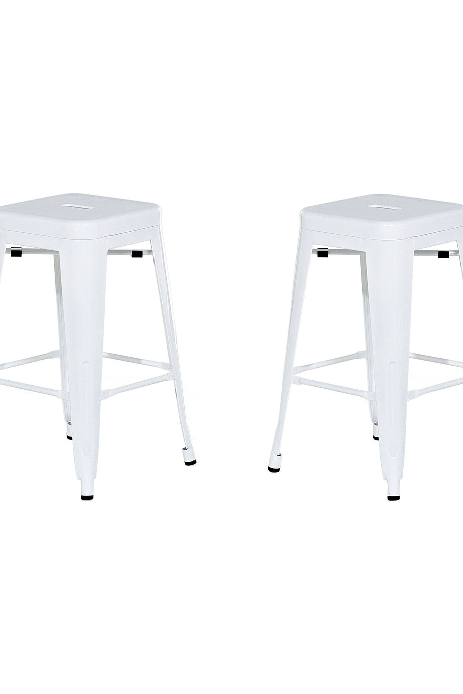 2’li Metal Endüstriyel Bar Taburesi Seti