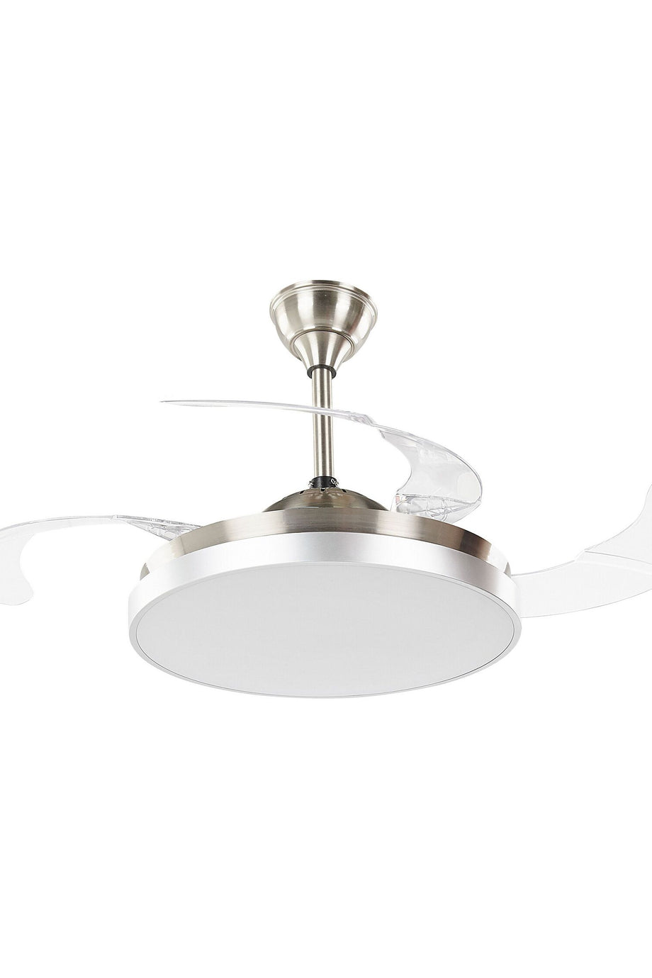 Şeffaf Kanatlı LED Tavan Vantilatörü,Uzaktan Kumandalı, Zamanlayıcılı