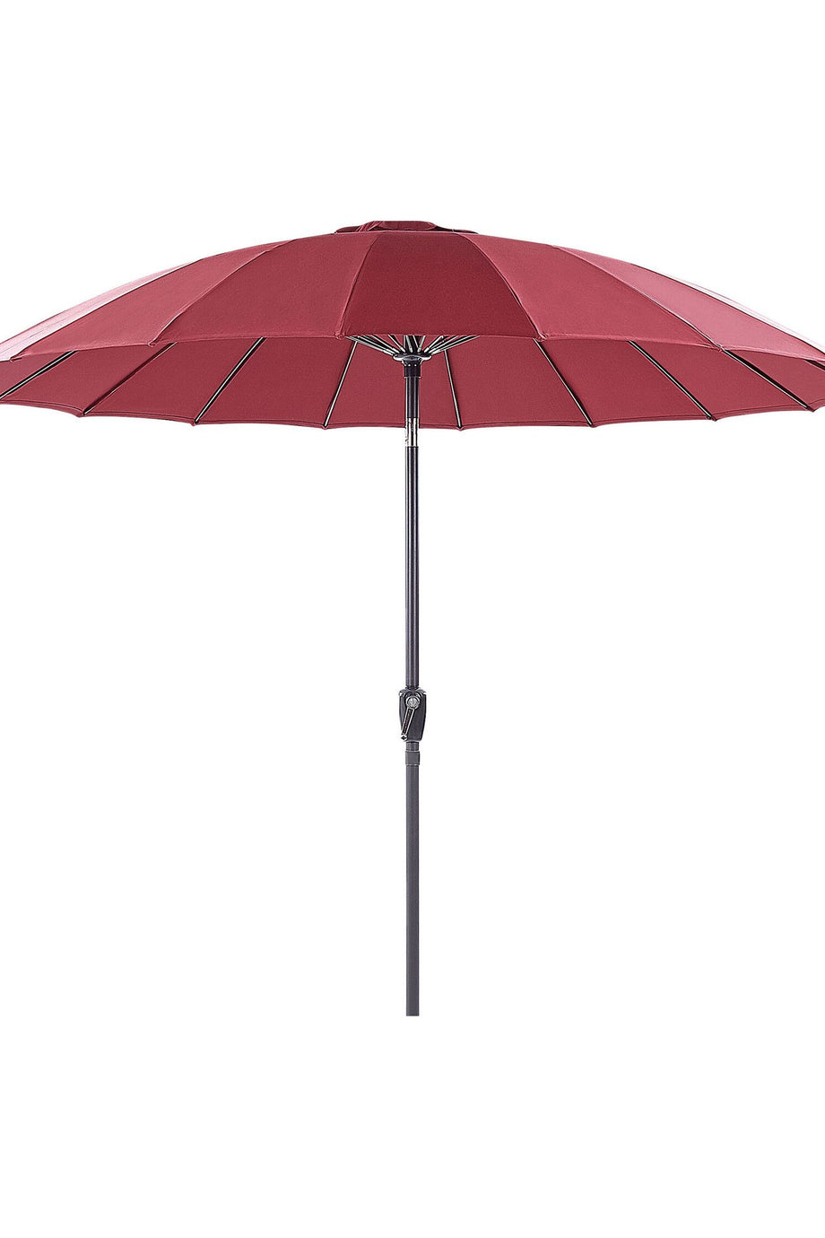 BAIA 255 cm Yuvarlak Bahçe Şemsiyesi, Açılı Ayarlanabilir, UPF 30+, Alüminyum Gövde