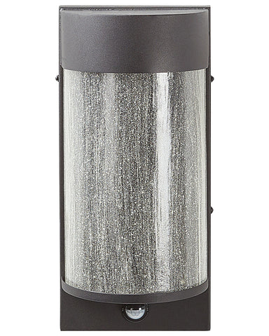 Siyah Dış Mekan LED Duvar Lambası, Hareket Sensörlü