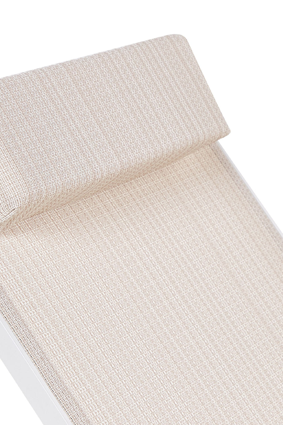 CATANIA Bej Metal Güneşlenme Şezlongu, 6 Kademeli Ayarlanabilir