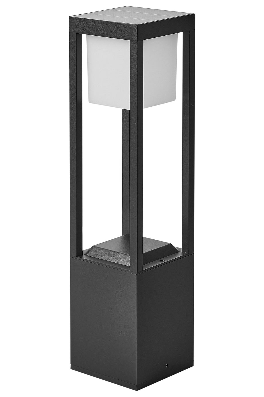 Güneş Enerjili LED Bahçe Direk Lambası, IP54 Korumalı, Modern ve Minimalist Tasarım