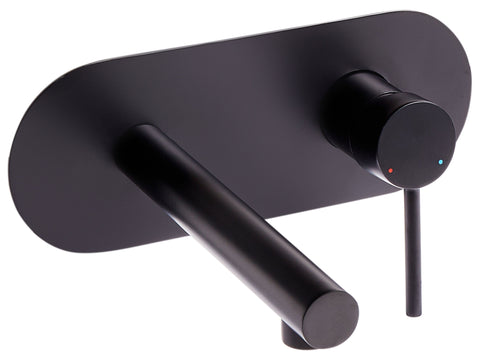 CLAVIJO Duvara Monte Lavabo Bataryası, Tek Kulplu, Pirinç Gövde