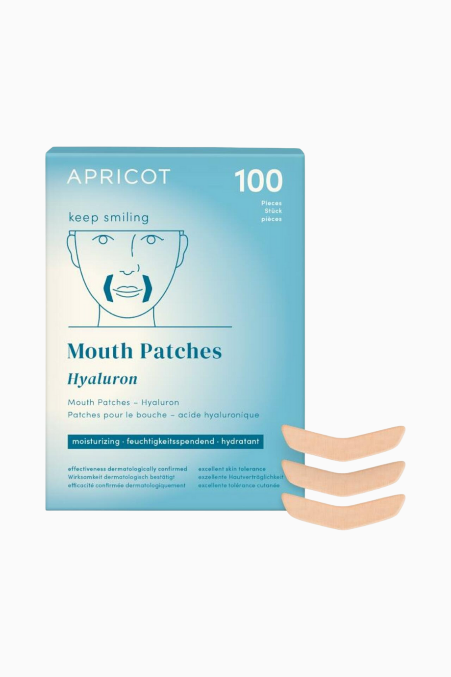 Mouth Patches Hyaluron “keep smiling”, Etkili Ağız Çevresi Kırışıklık Azaltıcı, 100 Kullanım