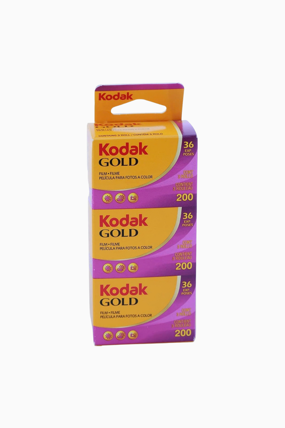 Gold 200 35mm Renkli Film 36 Poz 3’lü Paket