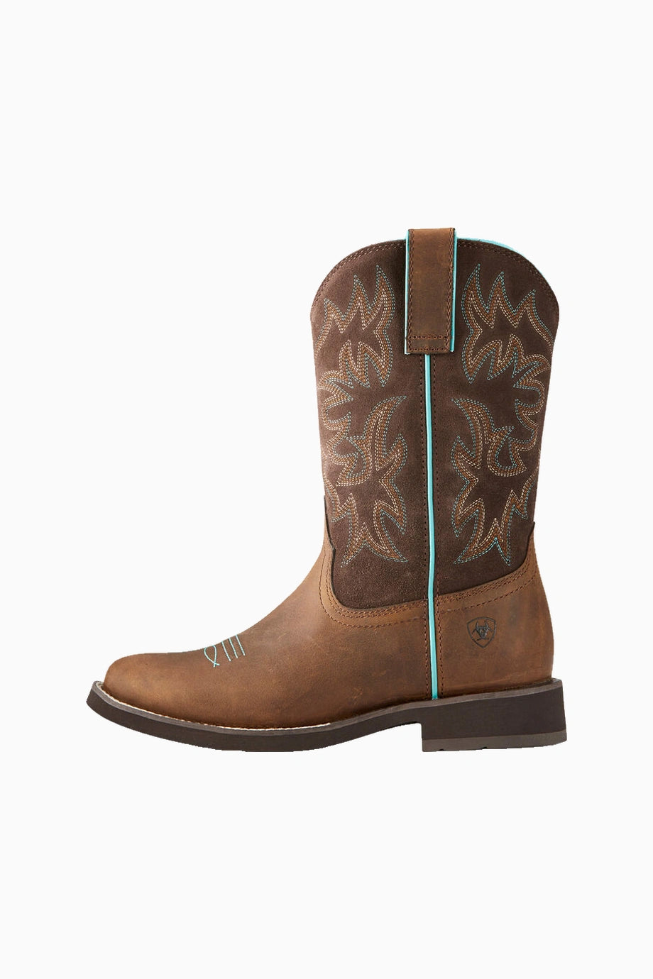 Delilah Round Toe Kadın Deri Western Bot