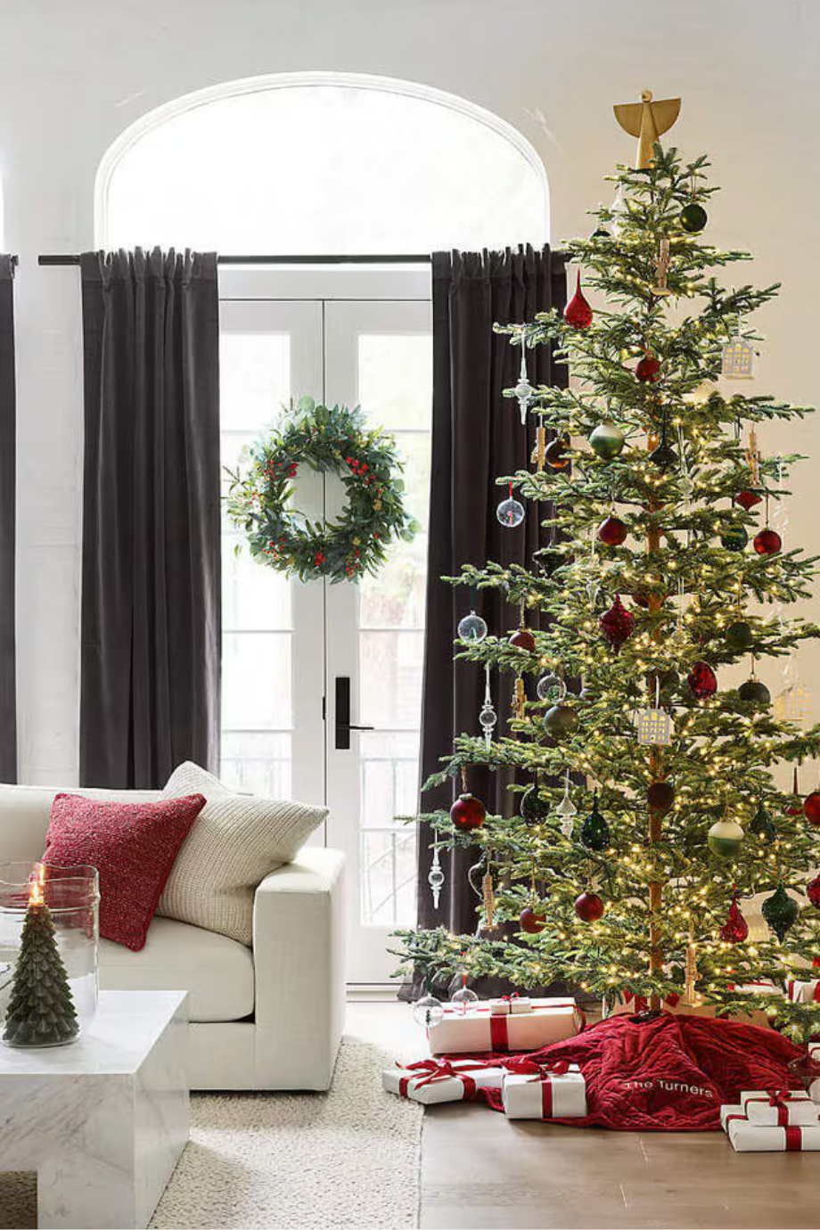 Glass Candy Cane Christmas Ornament Cam Şeker Çubuğu Yılbaşı Süsü