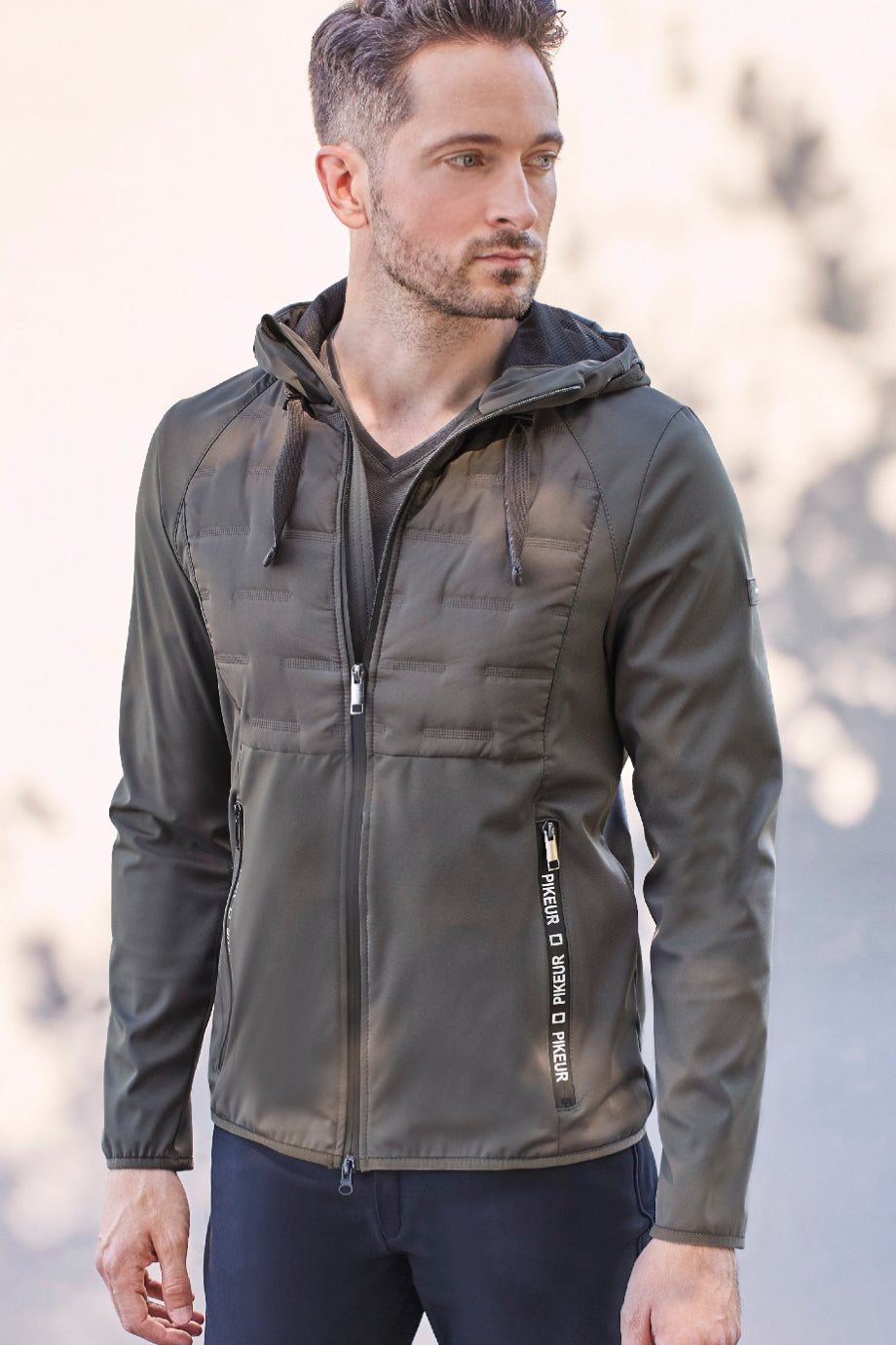 Parim Erkek Hybrid Ceket Lüks Softshell Koruma