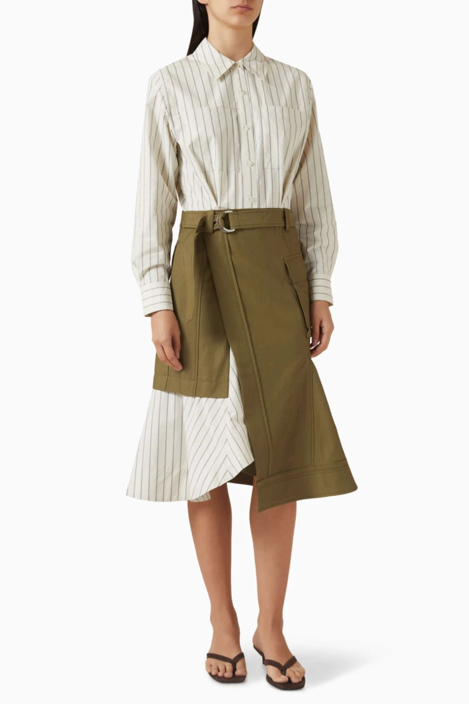 Lim Hibrit Kargo Cepli Tasarım, Kadın Gömlek Elbise