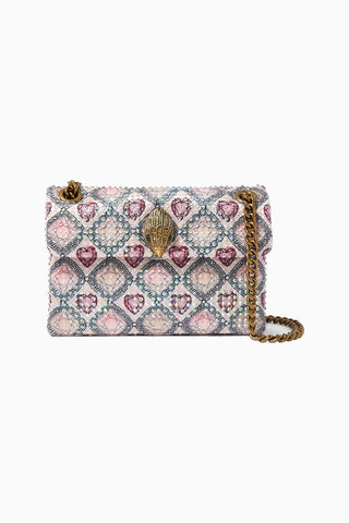 Mini Fabric Drench Kensington Taşlı Zincir Askılı Tasarım, Kadın Omuz Çantası