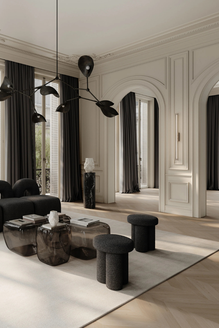 Frame Chrome LED, Dekoratif Tasarım Duvar Aydınlatma Aplik