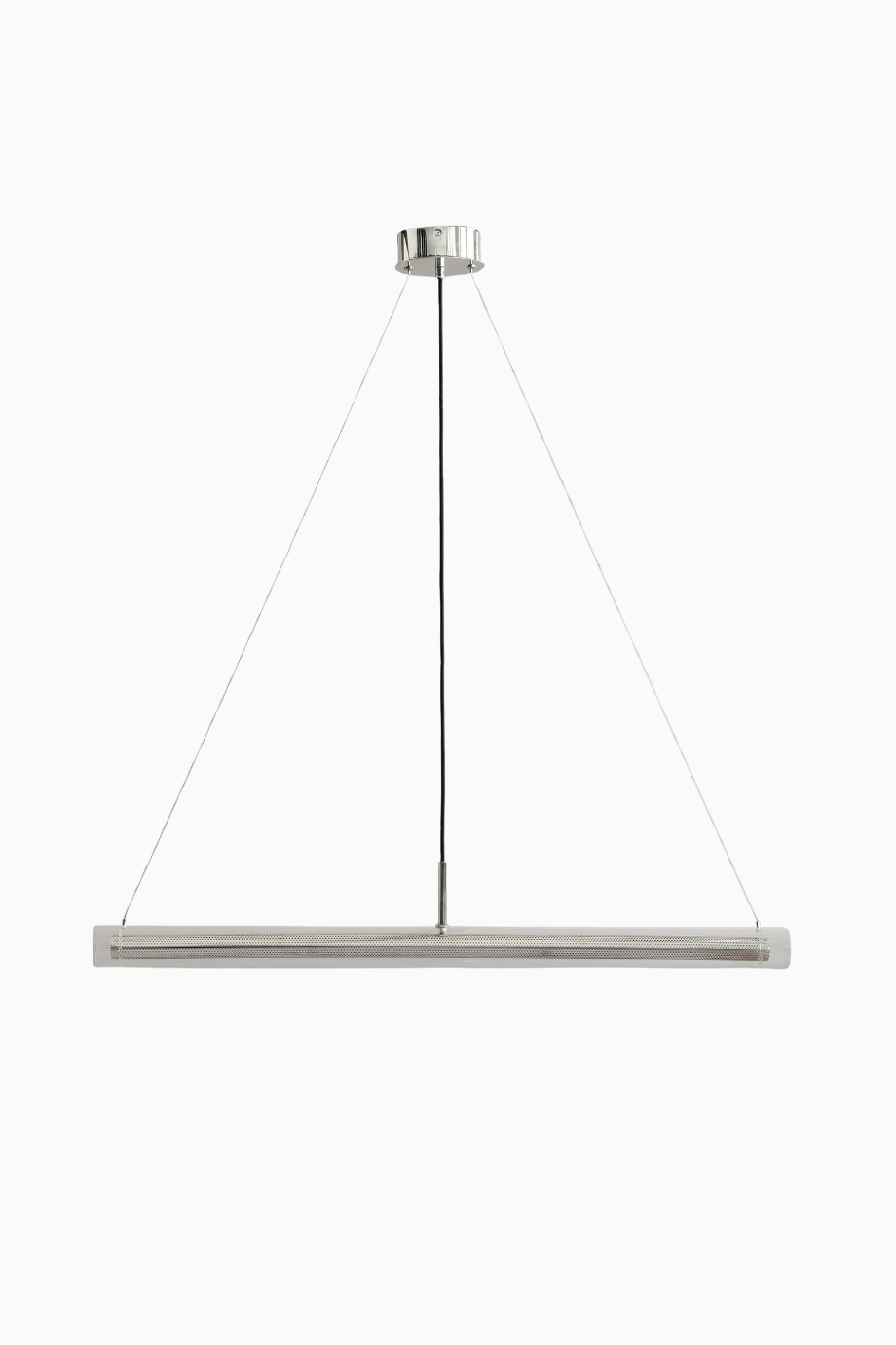 Frame Pendant Lamp Chrome LED, Dekoratif Tasarım Sarkıt Aydınlatma