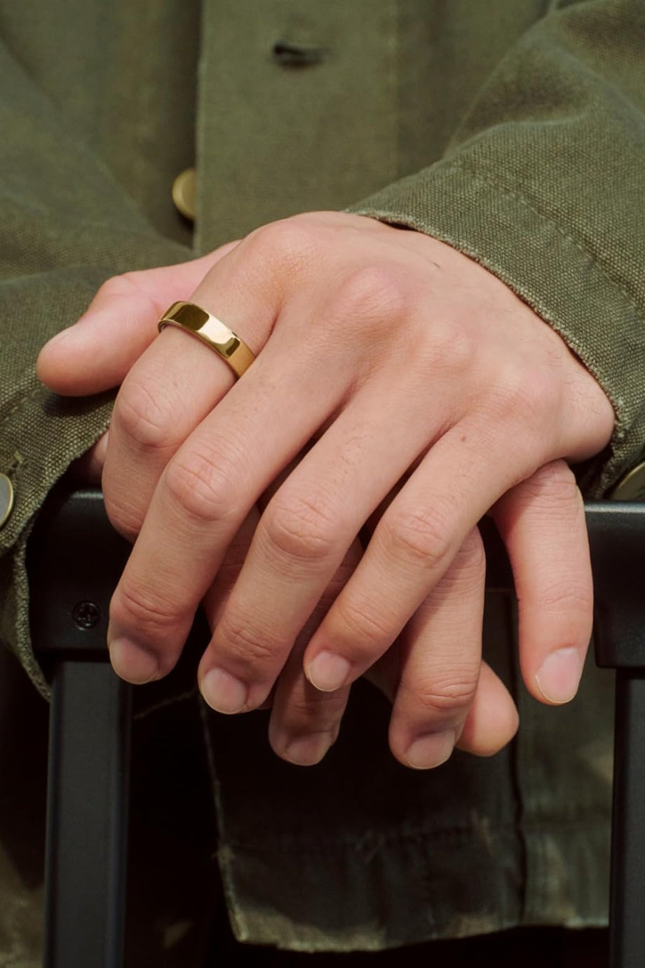 Altın Rengi Ring 5 Gold Unisex Akıllı Sağlık Takip Yüzüğü (Beden 12)