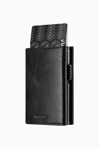 Vulkit RFID Korumalı Pop-Up Deri Alüminyum Erkek Kartlık Cüzdan