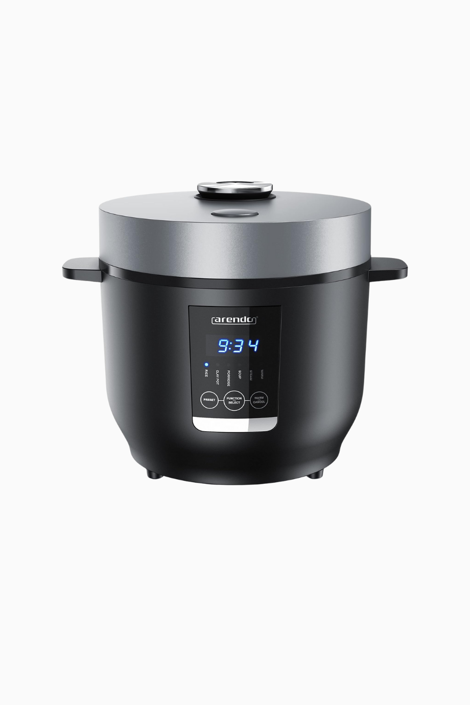 2L Pilav Pişirici, Buharlı, Yapışmaz Kaplamalı, Dijital Ekranlı, 5 Programlı, 350W