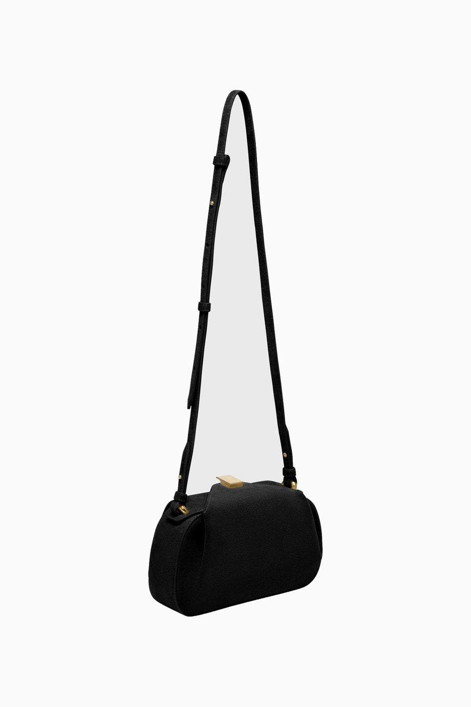 Oyster Mini Süet Clutch ve Omuz Çantası El İşçiliği Lüks Tasarım