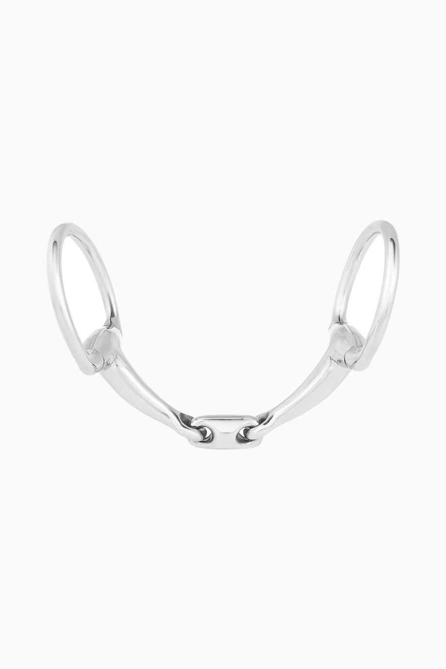 Pony Çift Kırımlı Zeytin Başlı At Ağızlığı 14 mm