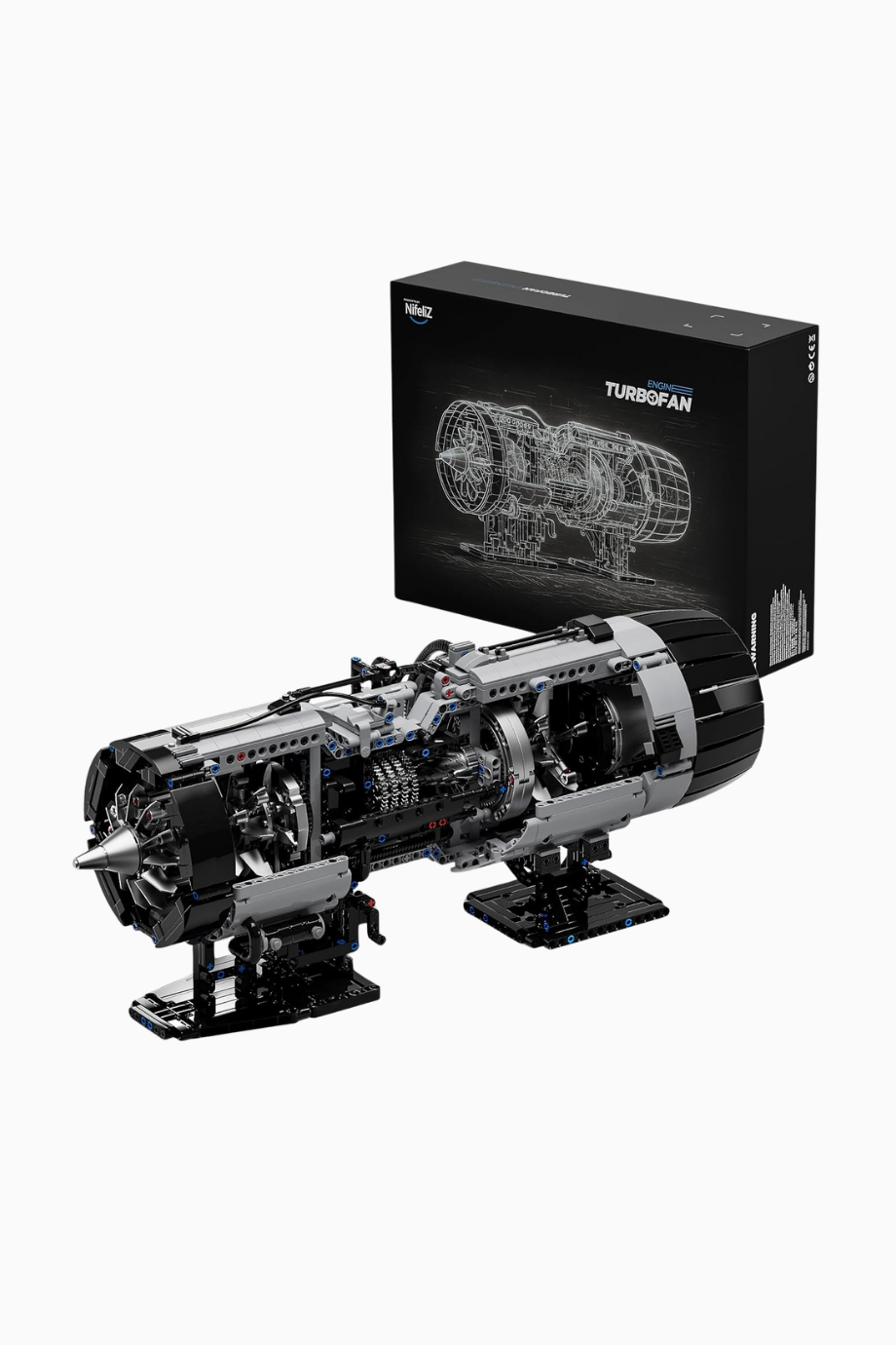 NF10317 Turbofan Motor Model Yapım Seti 2216 Parça Koleksiyon