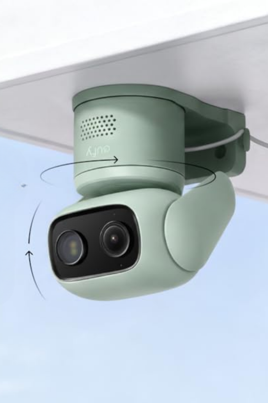 360° PTZ AI Algılamalı Kablolu Güvenlik Kamerası Tekli