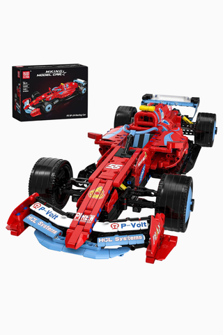SF-24 Racing Car 1:10 Model Yapım Seti 1401 Parça Premium