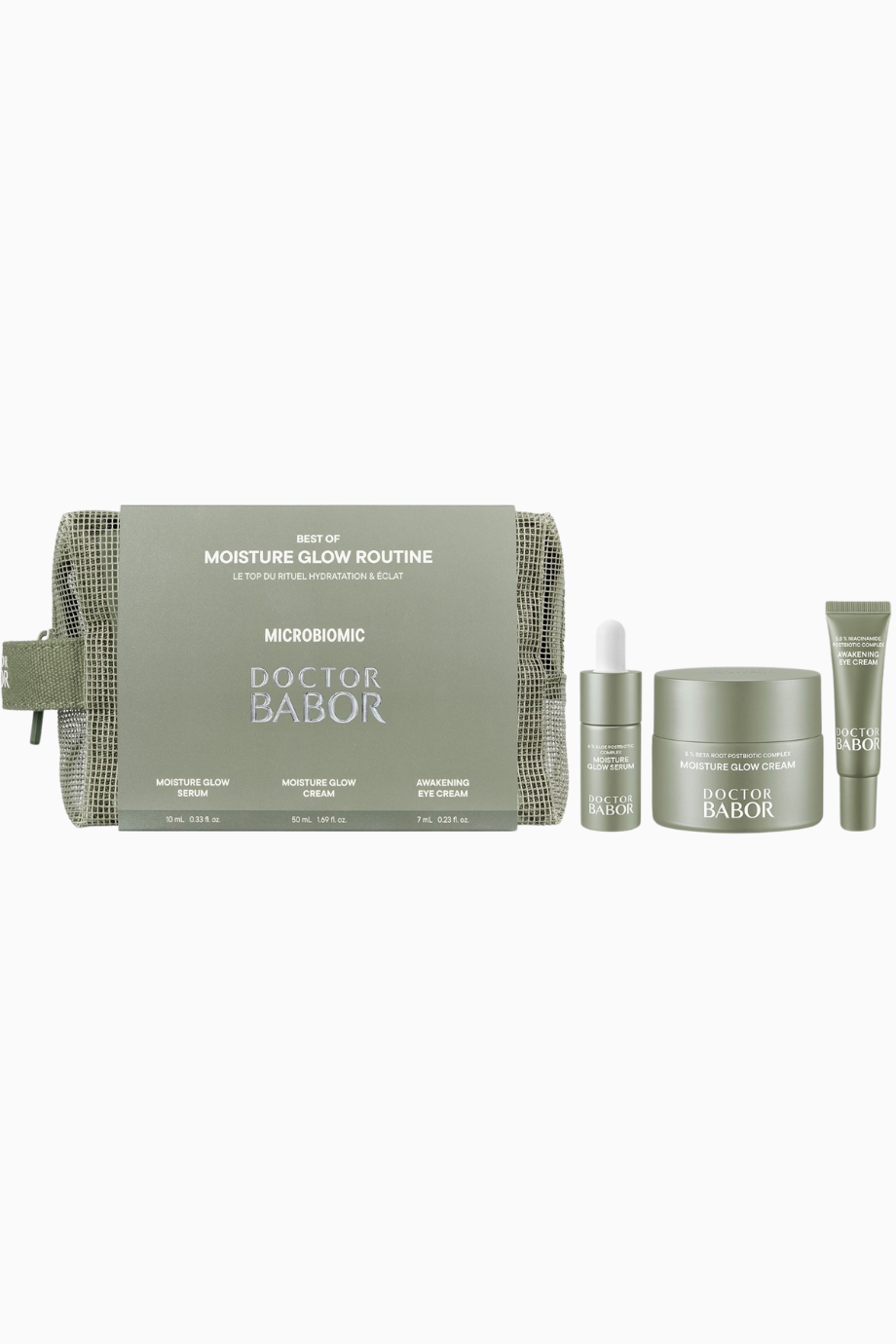 Moisture Glow Routine Set, 3’lü Nem ve Işıltı Bakım Seti