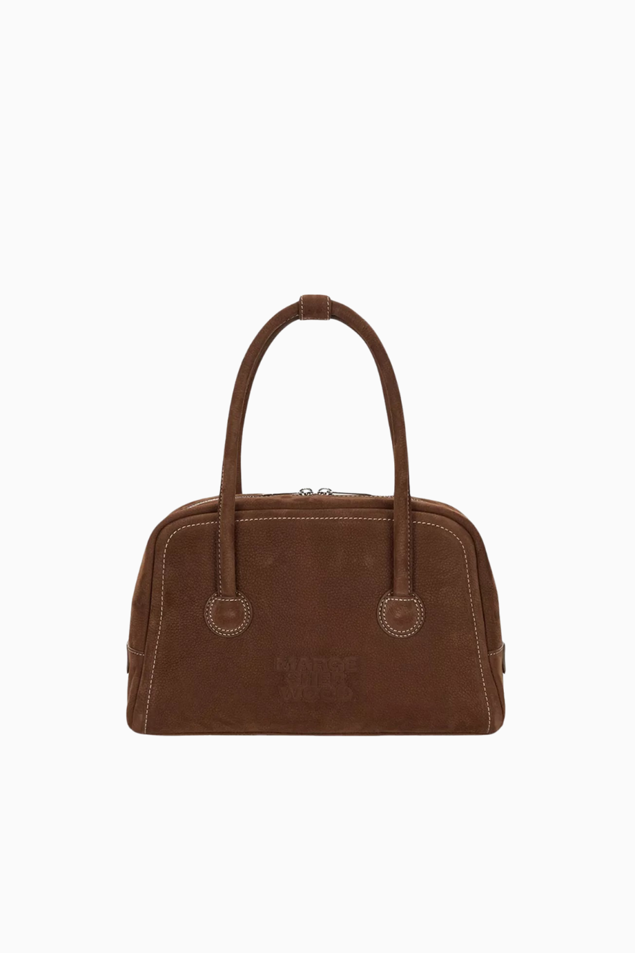 Soft Tote Çanta Hush Nubuck Deri Kahverengi, Lüks ve Zarif Tasarım