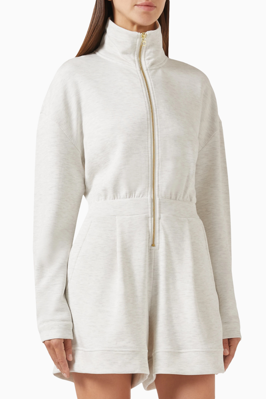 Annika DoubleSoft® Playsuit, Rahat ve Şık Beyaz Tulum