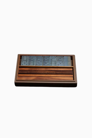 Dominoes Game Set HS808 İtalyan El Yapımı Domino Seti