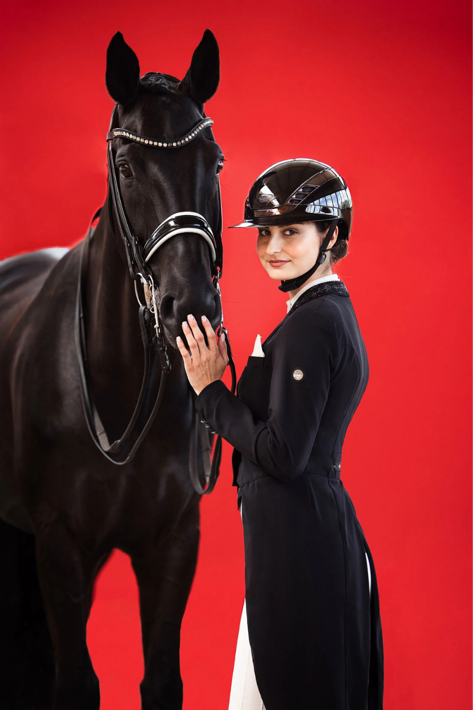AirLuxe Chrome Long Visor Premium Binicilik Kaskı