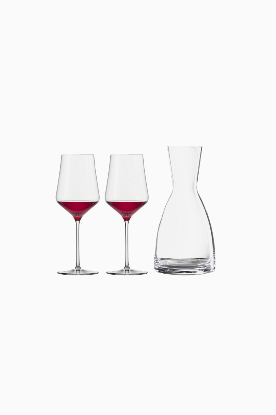 Sky SensisPlus Kırmızı Şarap Seti, 2 Kadeh + 1 Sürahi, Kristal Cam