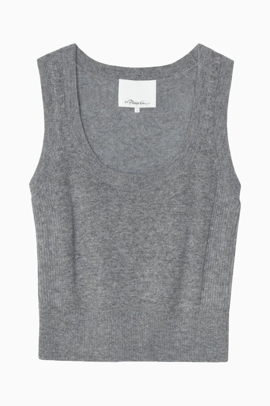 Scoop Neck Yün Kaşmir Karışımlı Kadın Triko Bluz