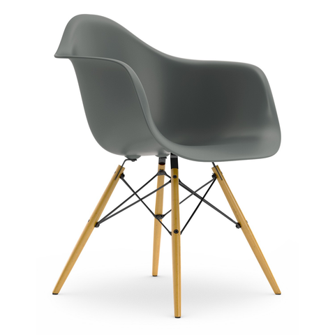 Eames Plastik Koltuk RE DAW, Vitra, Charles & Ray Eames, Geri Dönüştürülmüş Malzeme