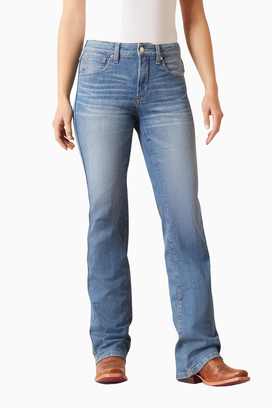 Lorena Kadın Yüksek Bel Bootcut Binici Jean Pantolon